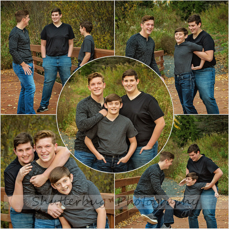 Brothers collage