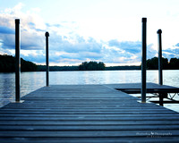 dock and island